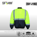 road safety equipment polyester padded fabric safety jackets
